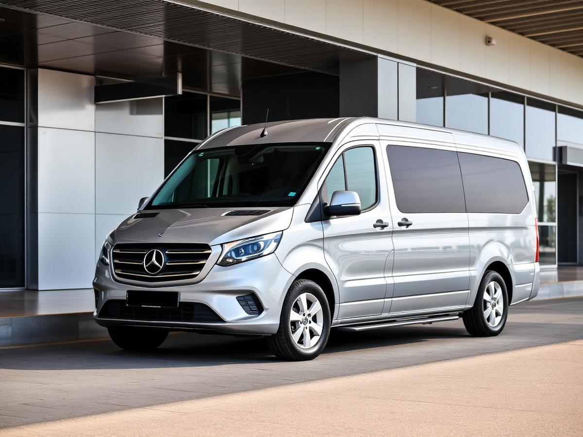 Van executiva de transfer da Léo Tour